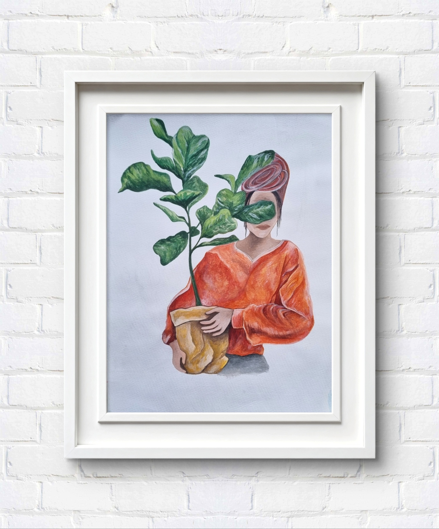 Growing Together — a Home & Hearth painting by Melinda Viljoen