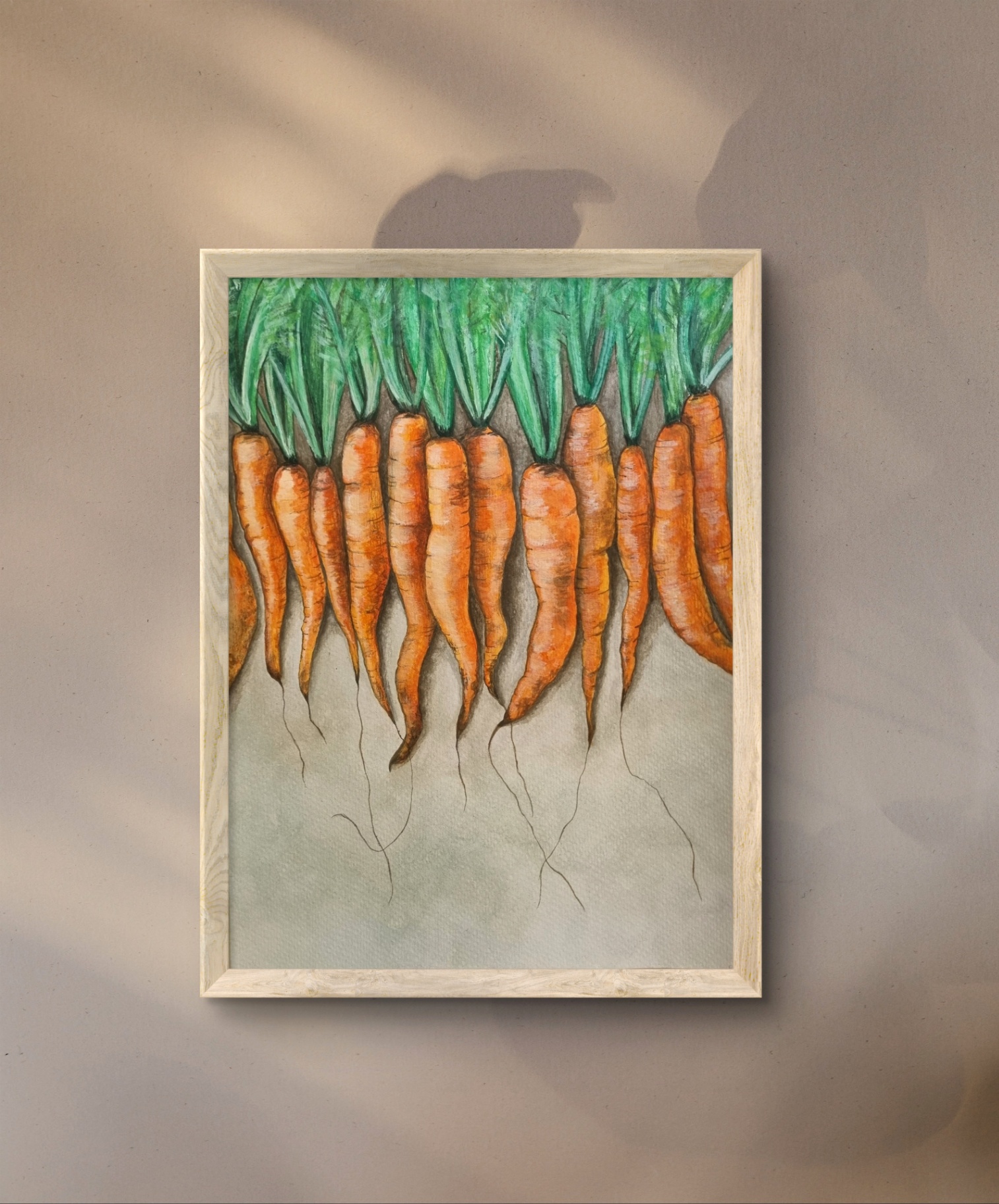 Fresh From The Garden — a watercolour from the Kitchen Collection